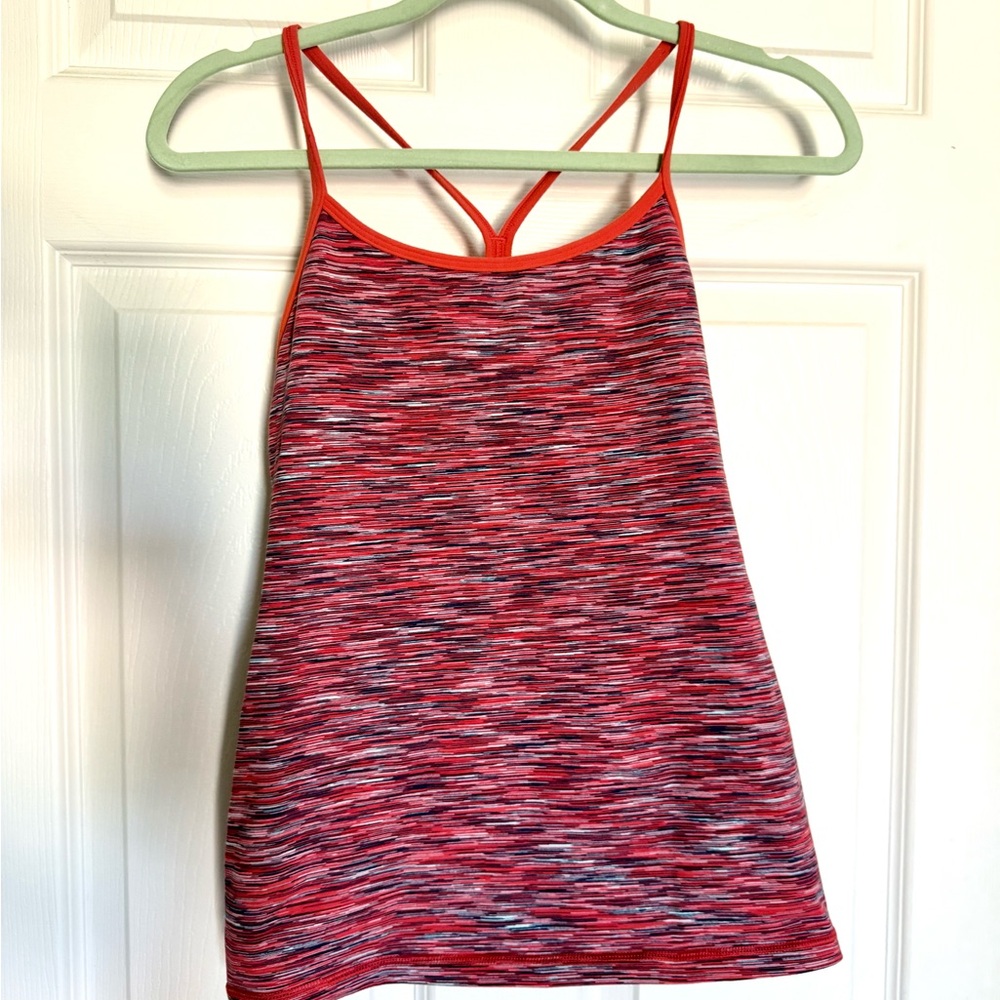lululemon athletica Red Strappy Tank Top